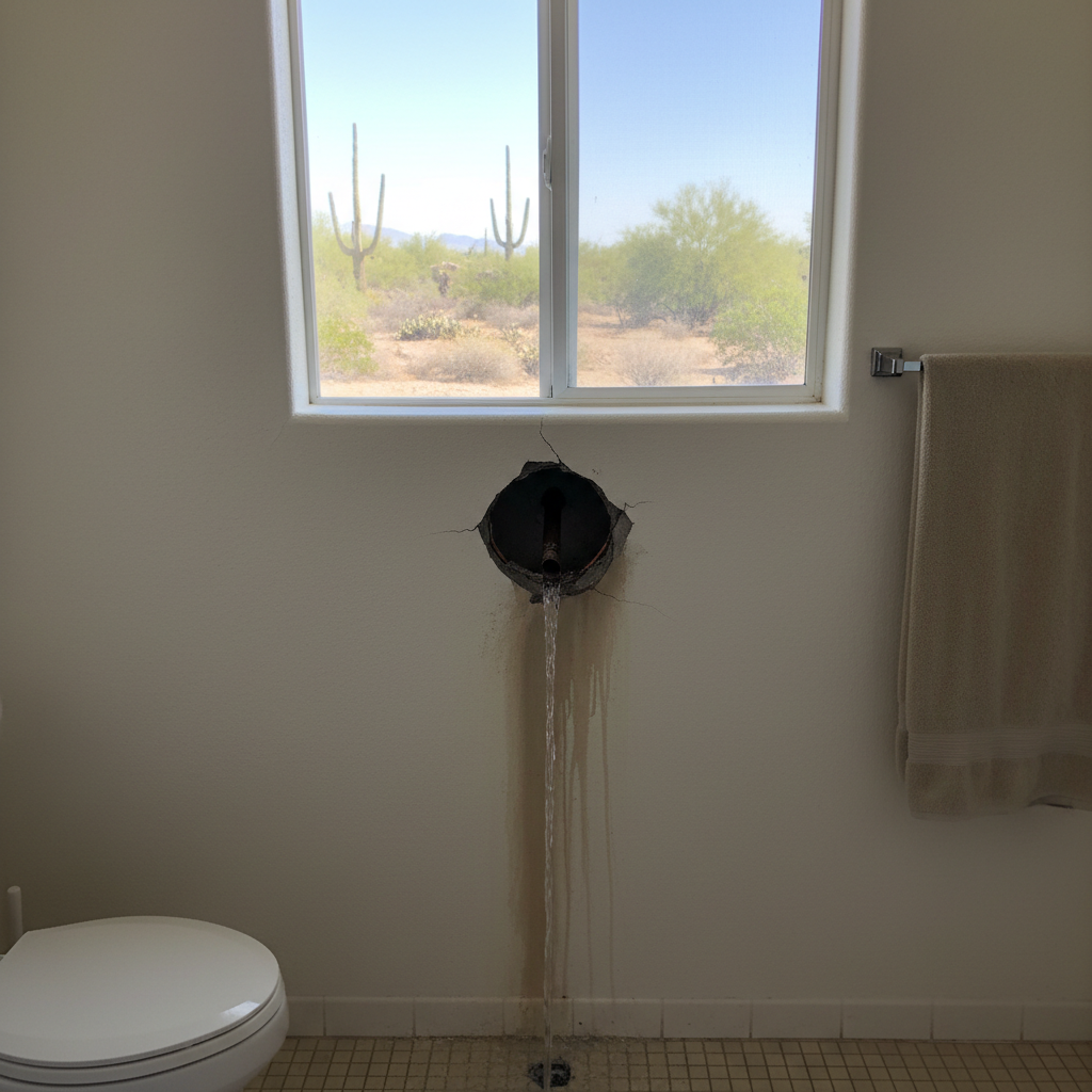 Burst Pipe Repair and Cleanup