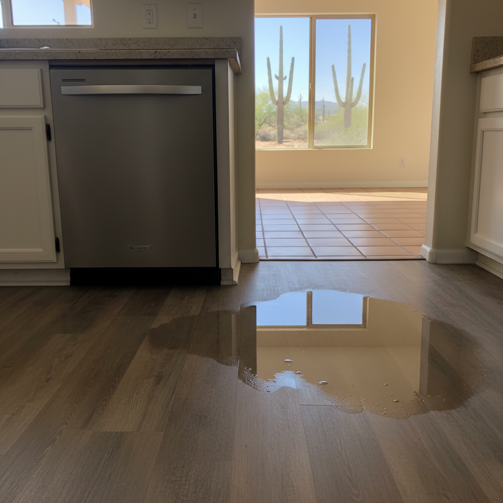 Appliance Leak Cleanup