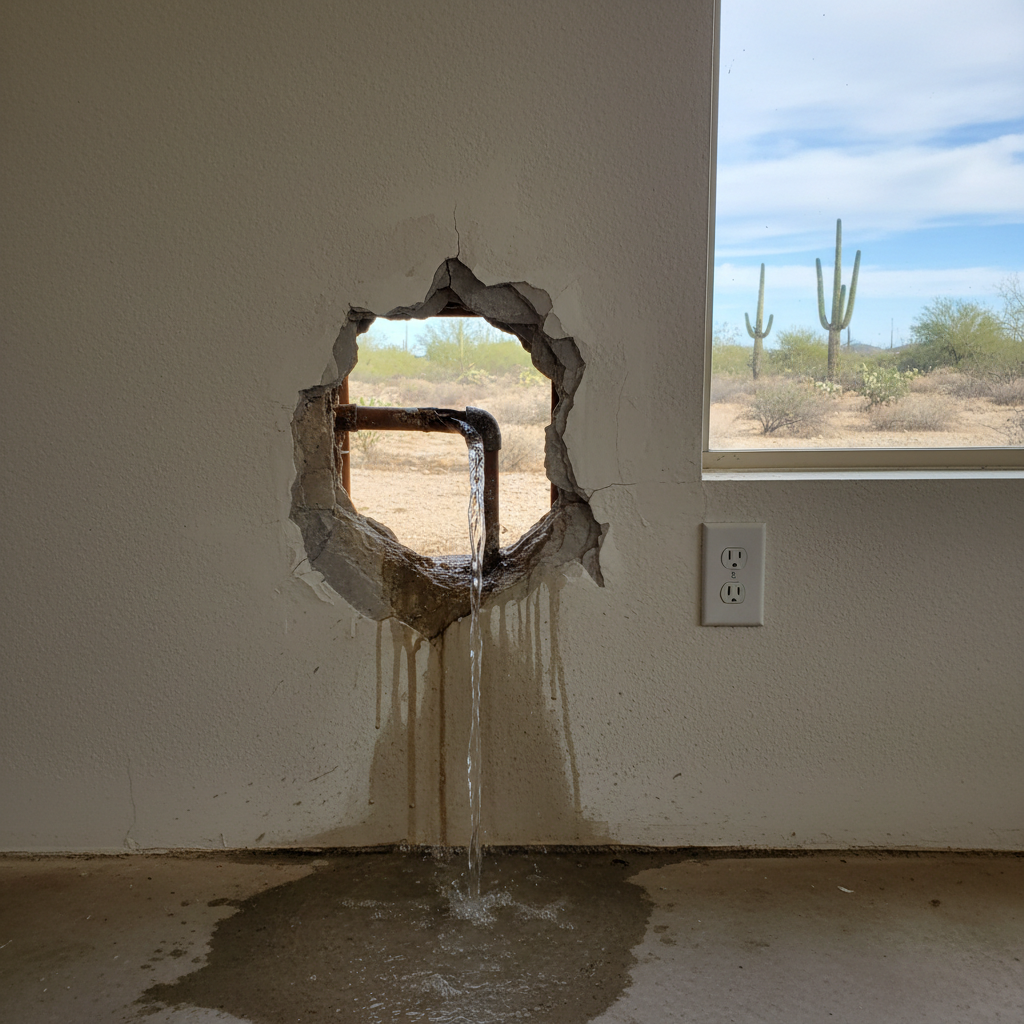Burst Pipe Repair and Cleanup