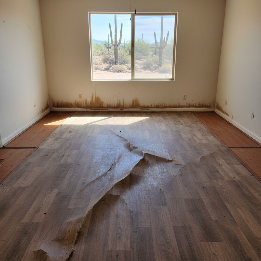 Hardwood Floor Water Damage Restoration