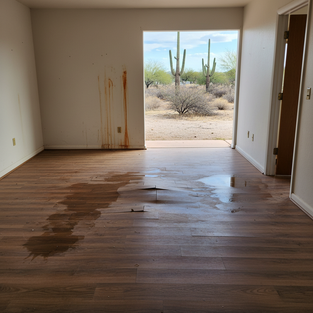 Roof Leak Water Damage Repair