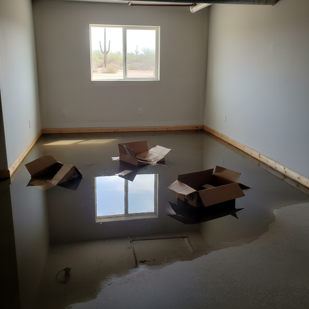 Basement Water Removal in Surprise