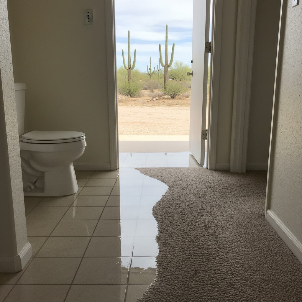 Toilet Overflow Cleanup in Surprise