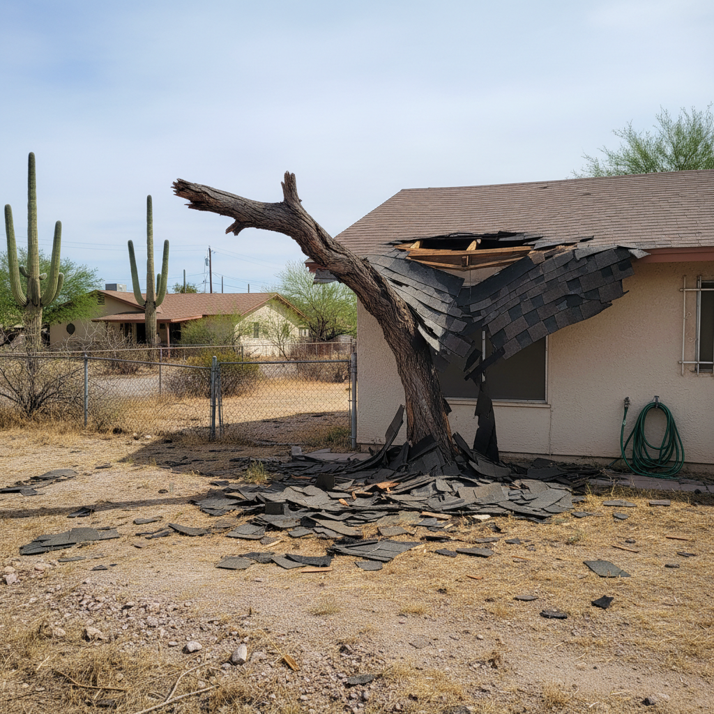 Storm Damage Restoration in Surprise