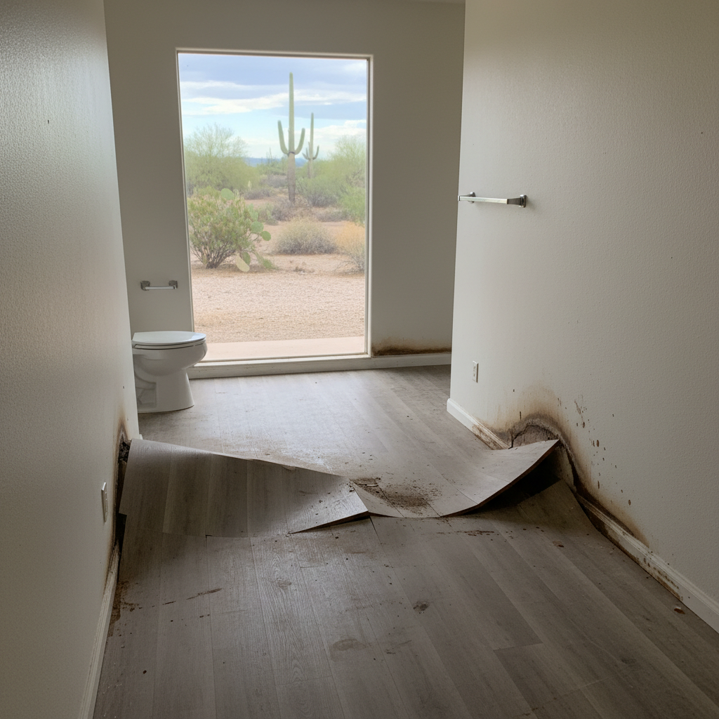 Roof Leak Water Damage Repair in Surprise