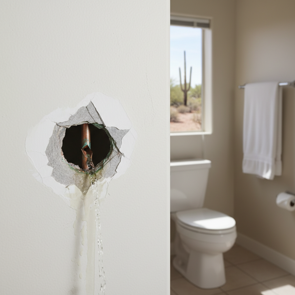 Burst Pipe Repair and Cleanup