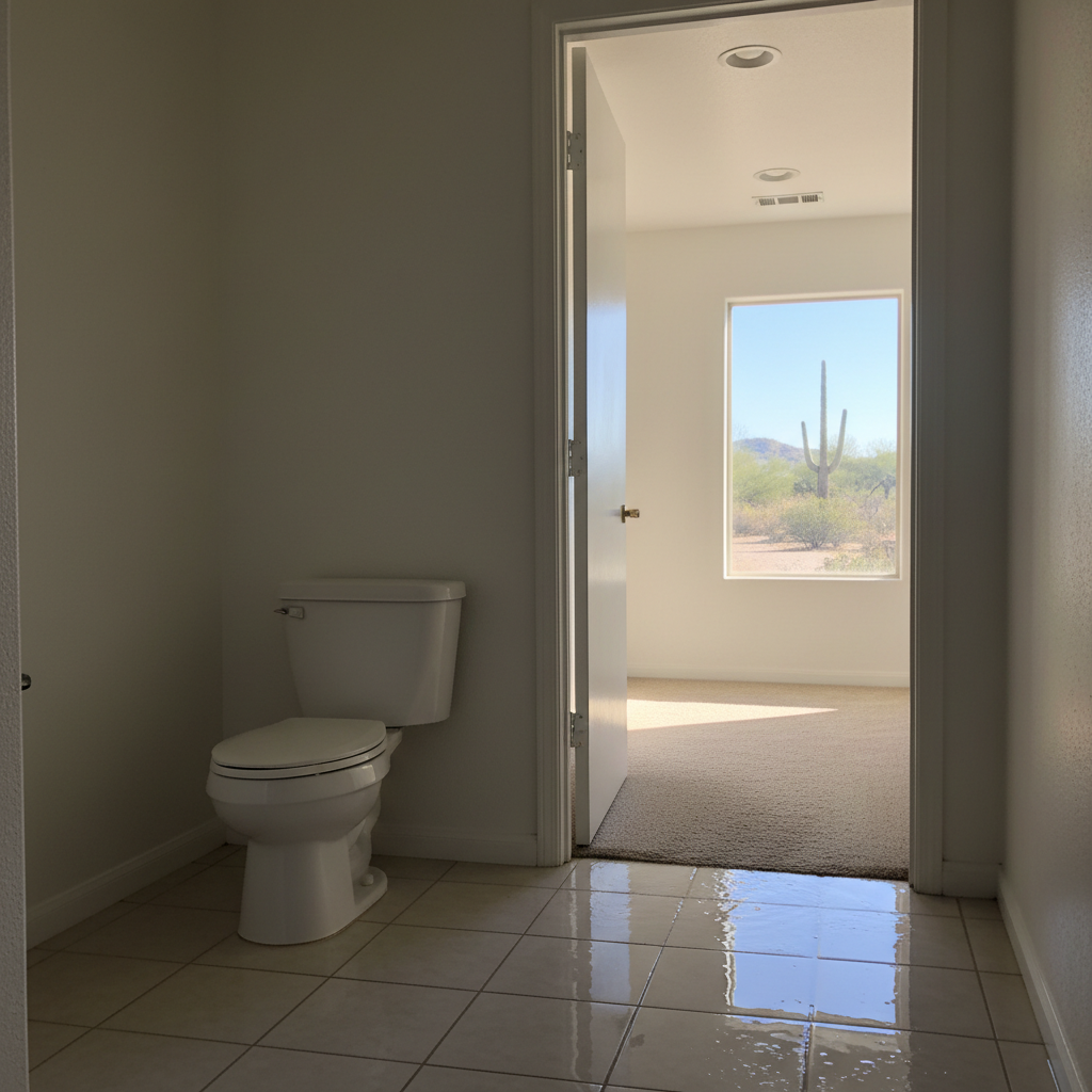 Toilet Overflow Cleanup