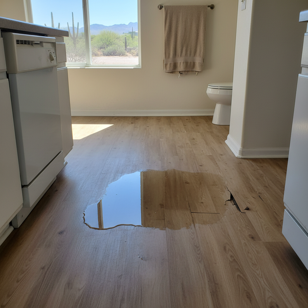 Appliance Leak Cleanup