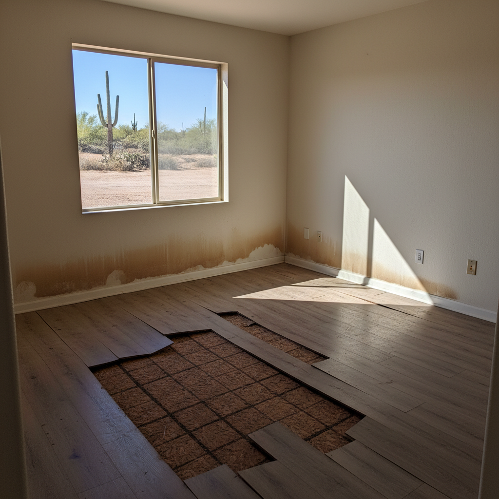 Hardwood Floor Water Damage Restoration