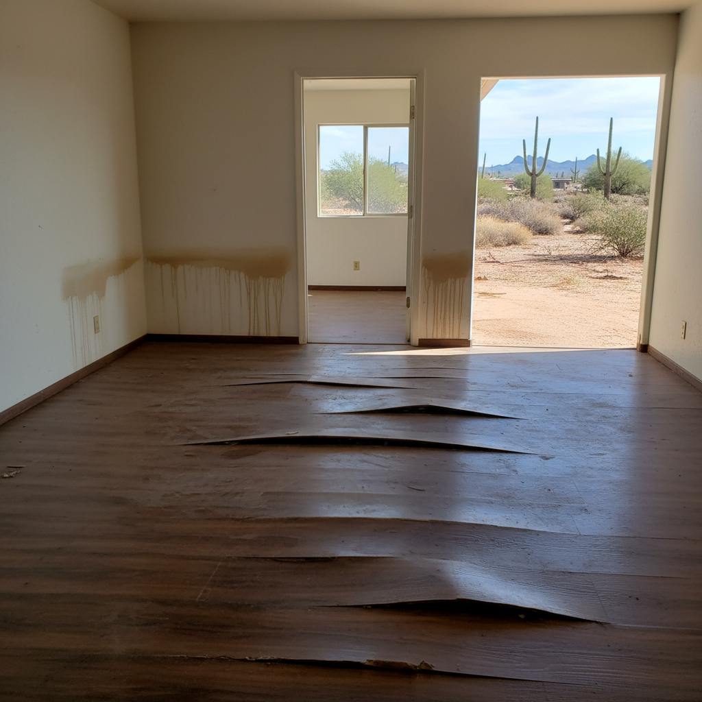 Water damage-related mold removal