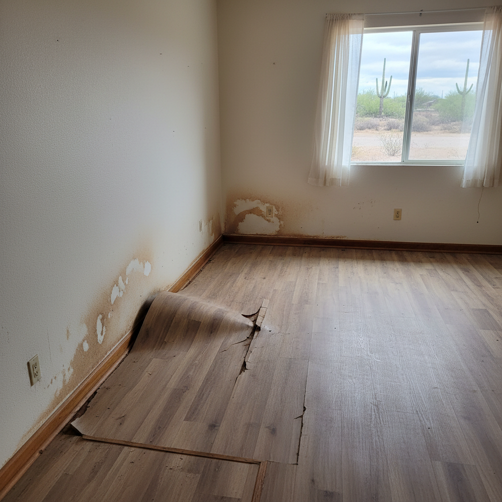 Hardwood Floor Water Damage Restoration