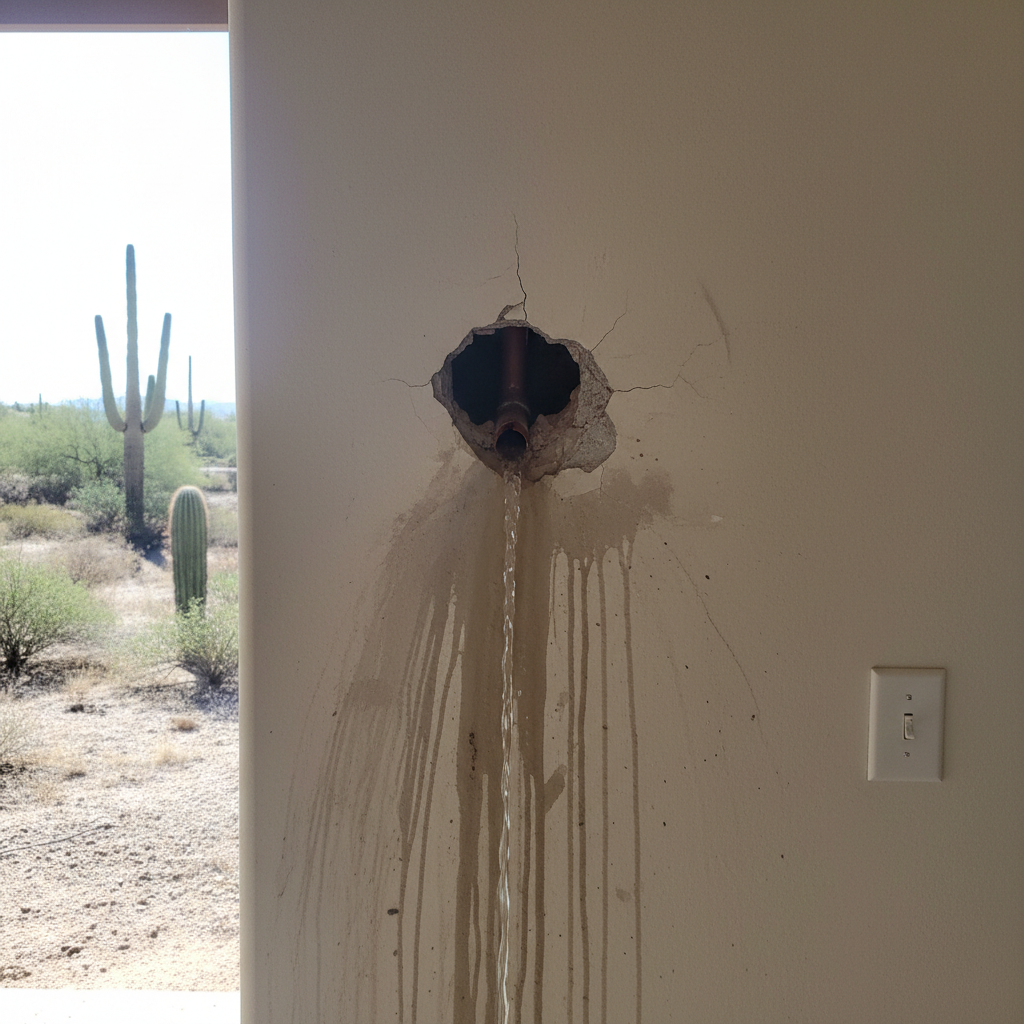 Burst Pipe Repair and Cleanup