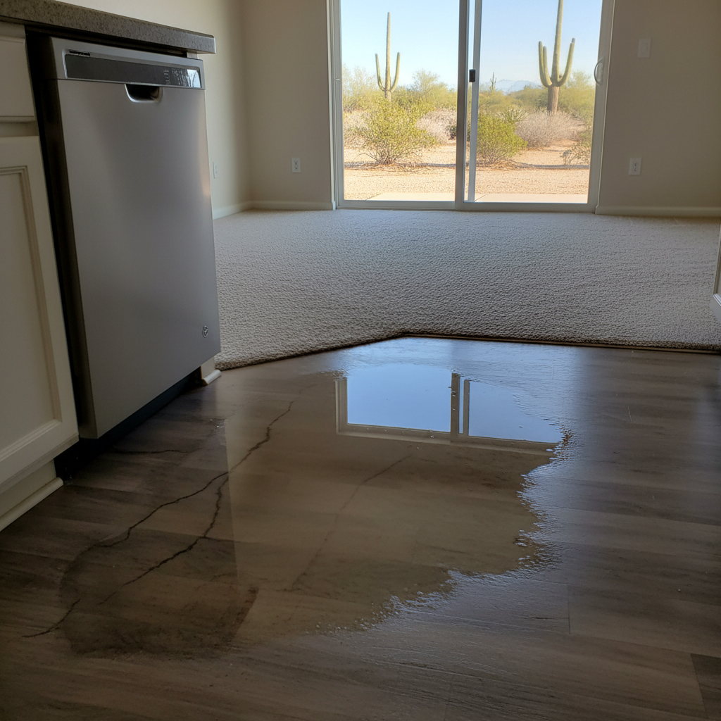 Appliance Leak Cleanup