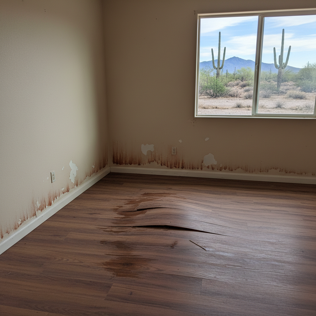 Roof Leak Water Damage Repair