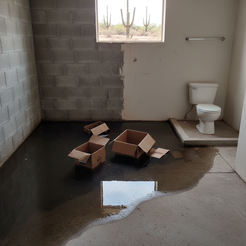 Basement Water Removal in Wickenburg
