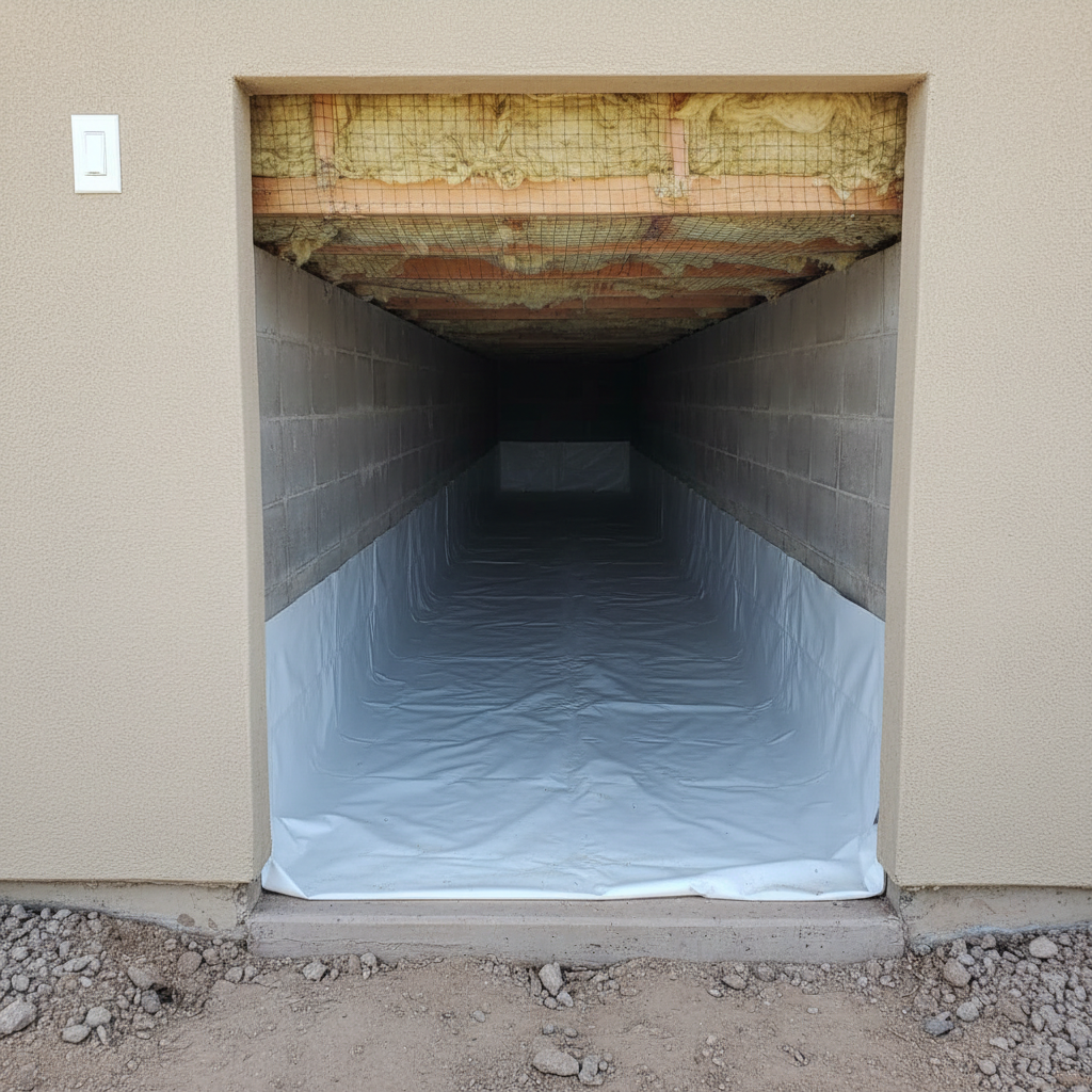 Crawl Space Water Removal in Wickenburg