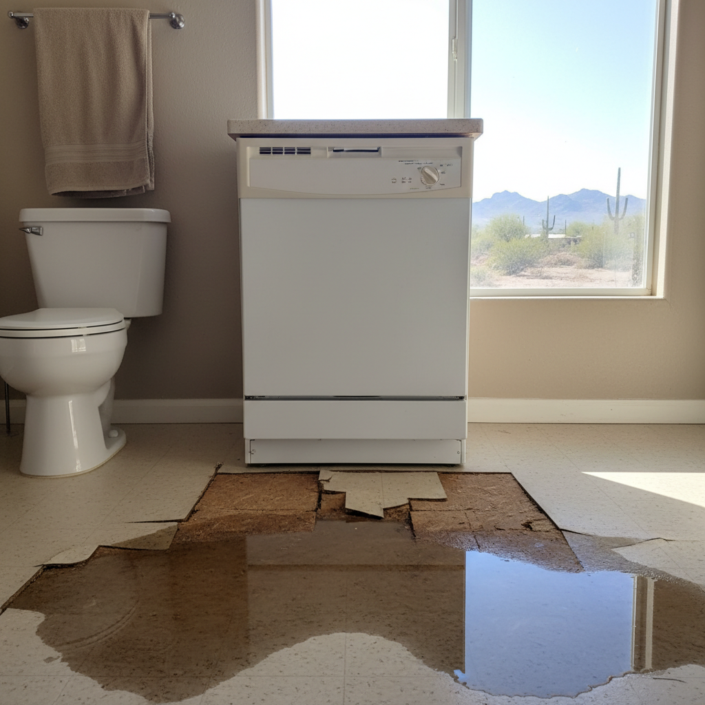 Appliance Leak Cleanup in Wickenburg
