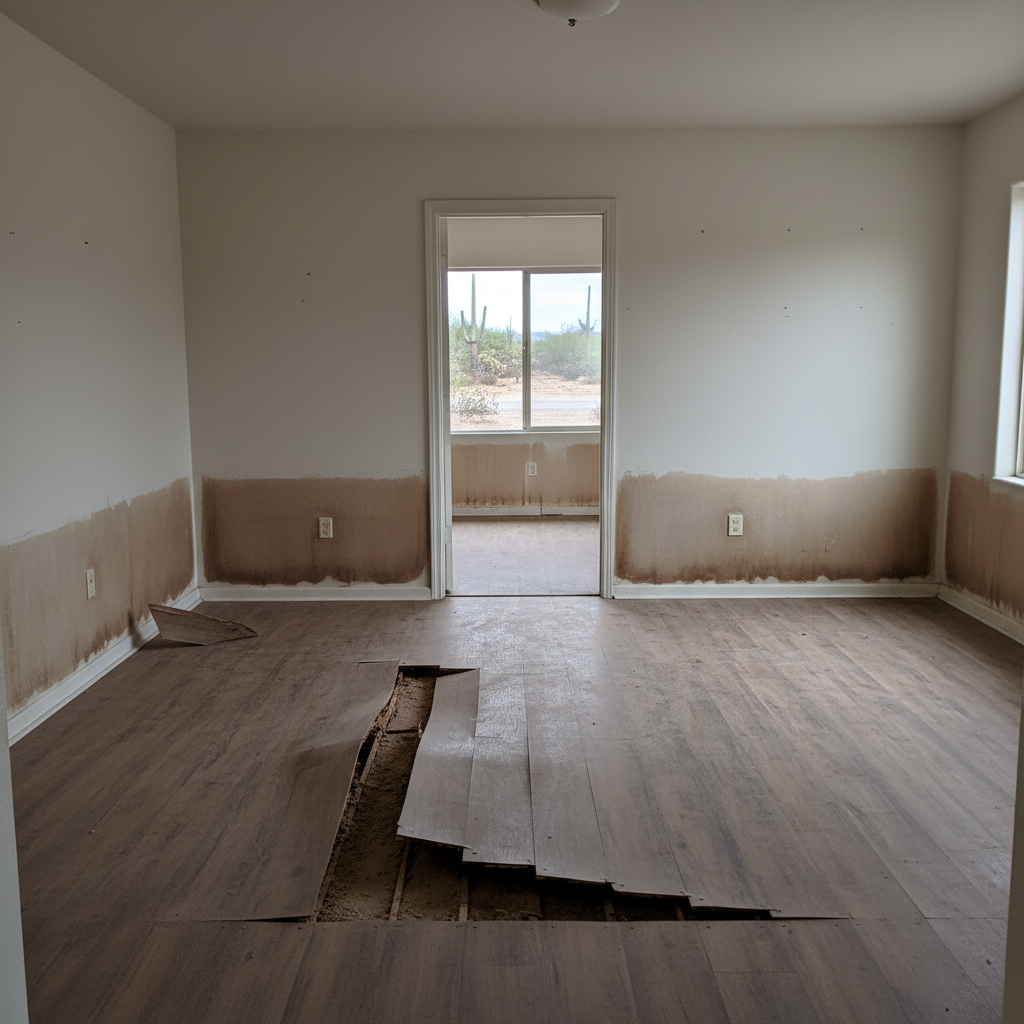Ceiling Water Damage Repair in Wickenburg