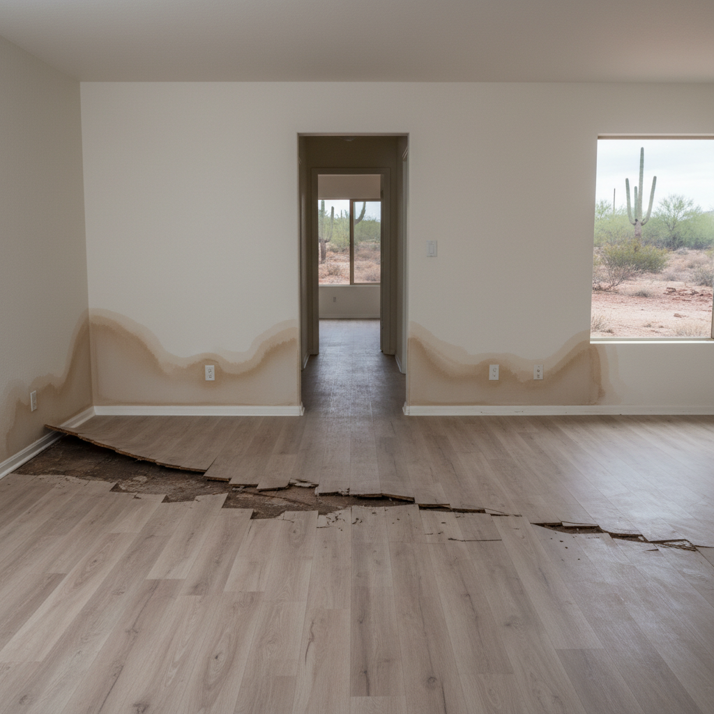 Roof Leak Water Damage Repair in Wickenburg