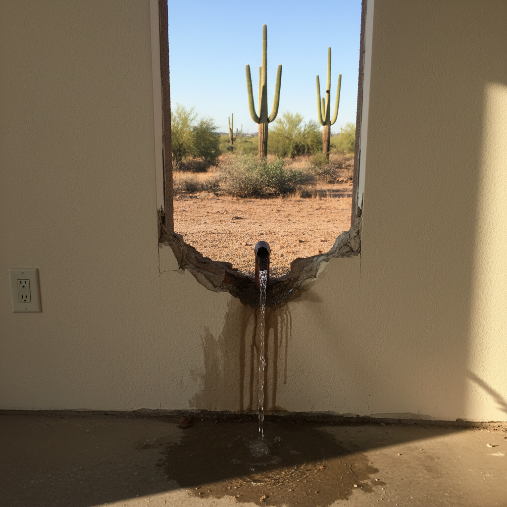 Burst Pipe Repair and Cleanup