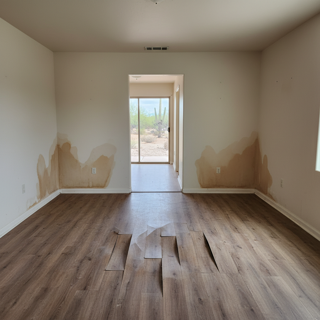 Roof Leak Water Damage Repair
