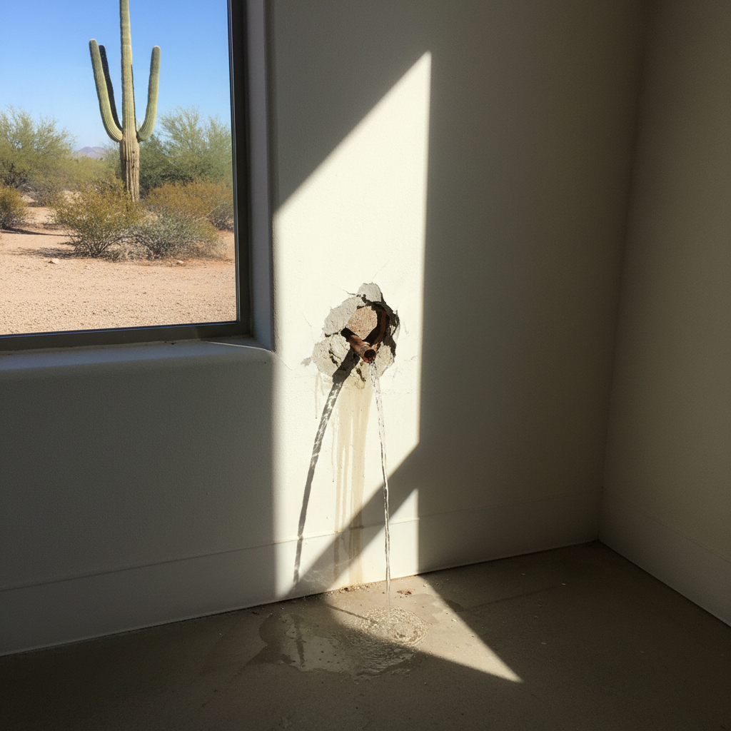 Burst Pipe Repair and Cleanup