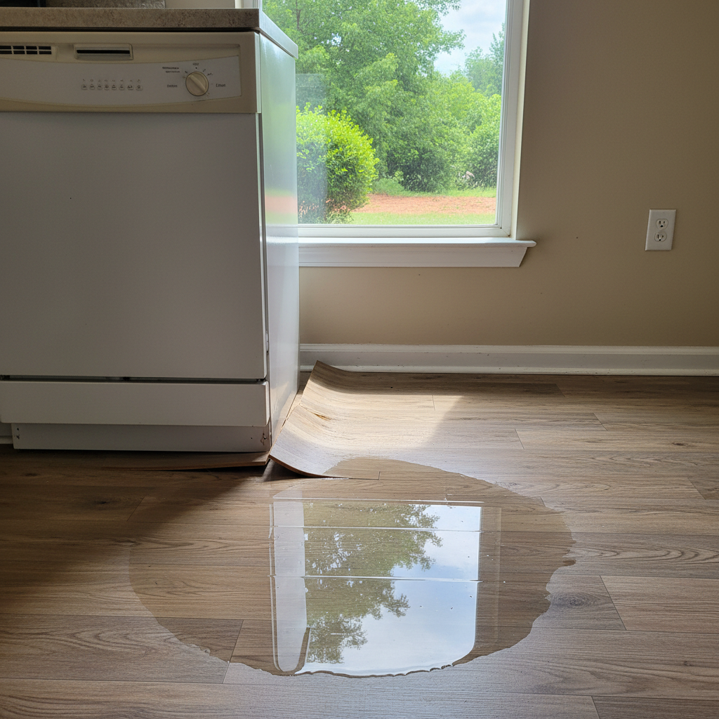 Appliance Leak Cleanup