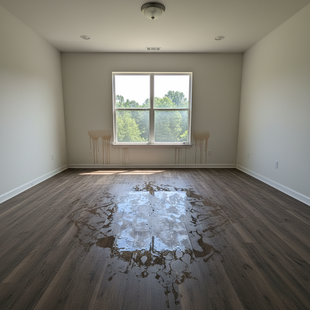 Water damage-related mold removal