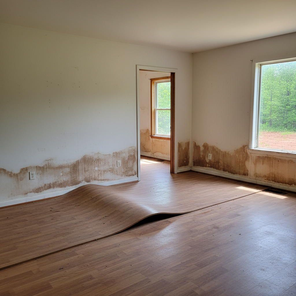 Roof Leak Water Damage Repair