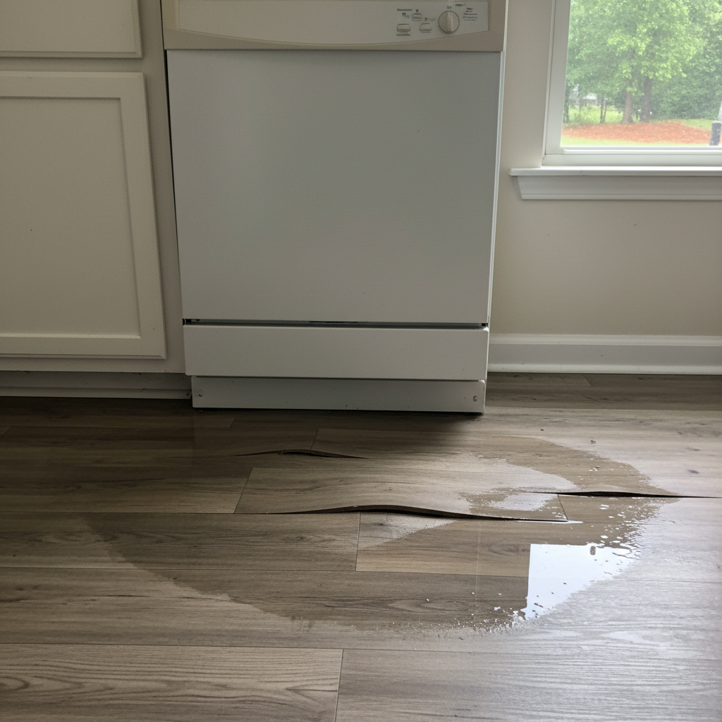 Appliance Leak Cleanup