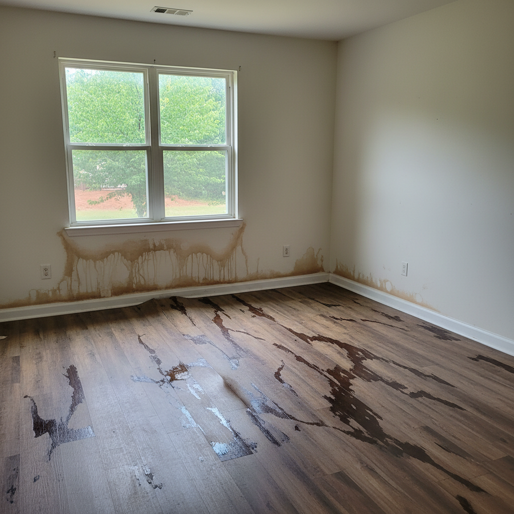 Hardwood Floor Water Damage Restoration