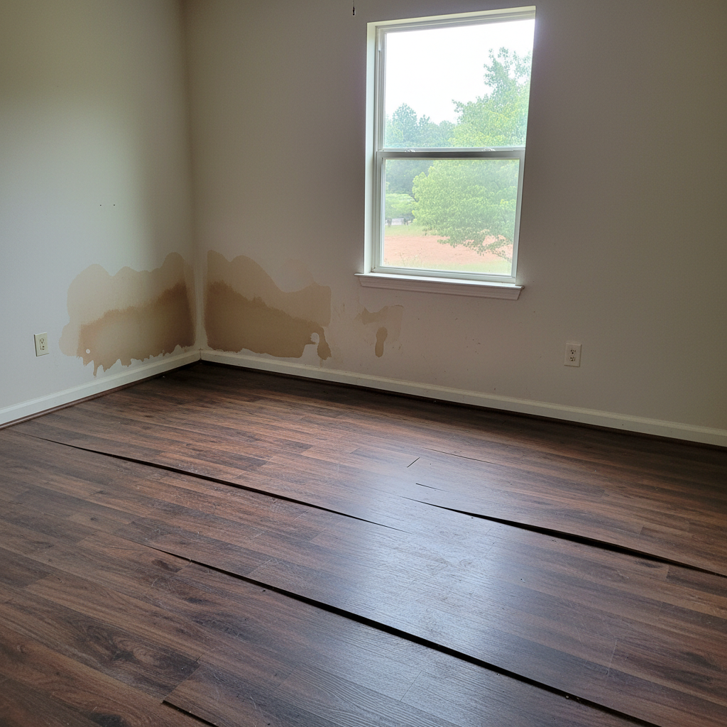 Hardwood Floor Water Damage Restoration