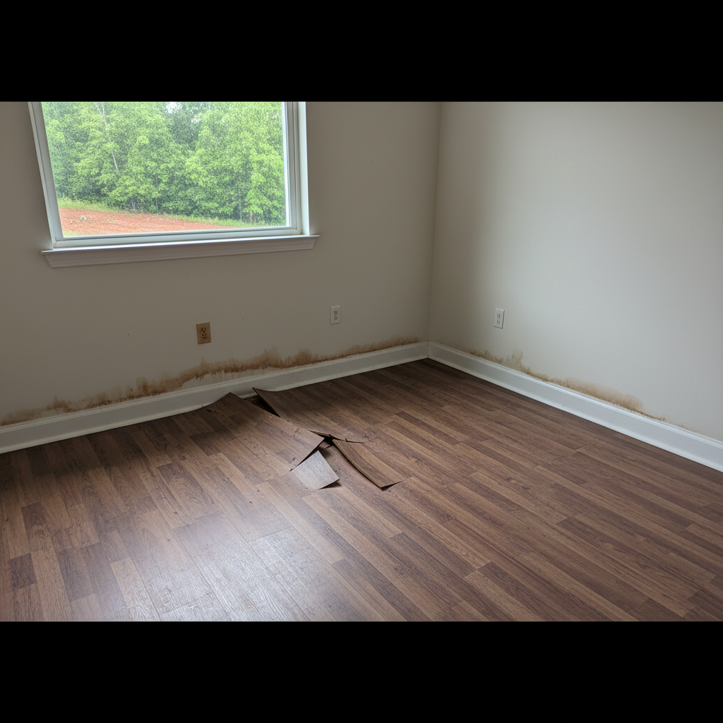 Roof Leak Water Damage Repair