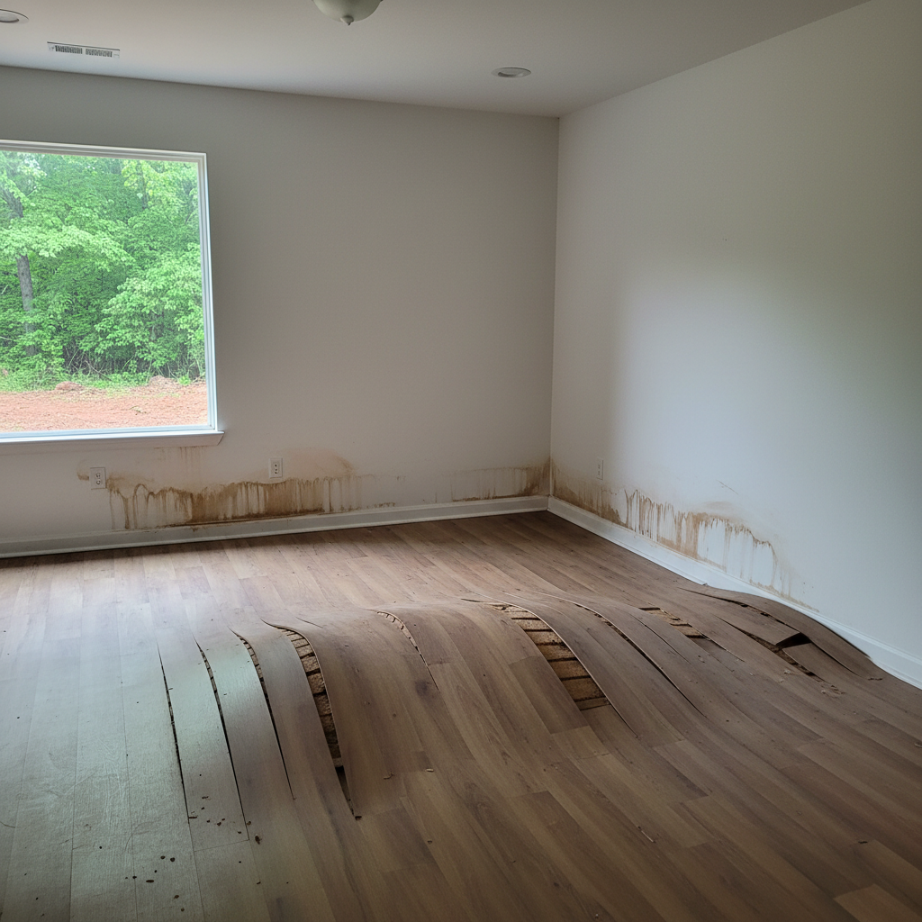 Hardwood Floor Water Damage Restoration