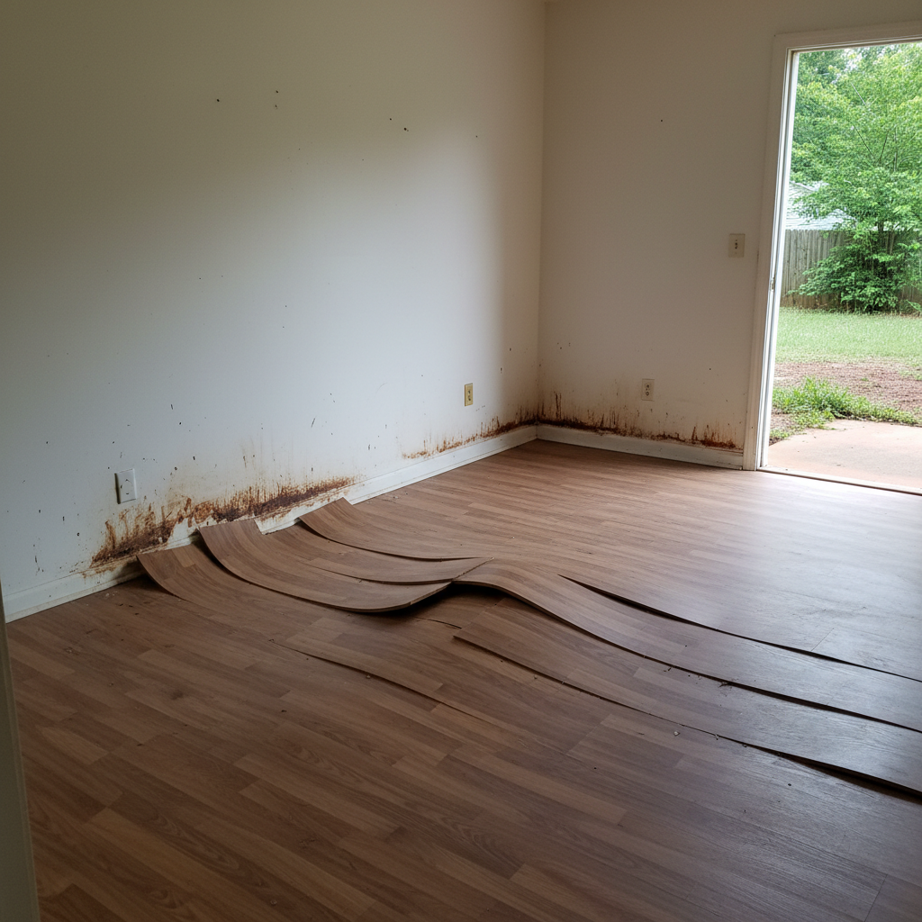 Roof Leak Water Damage Repair in Duluth
