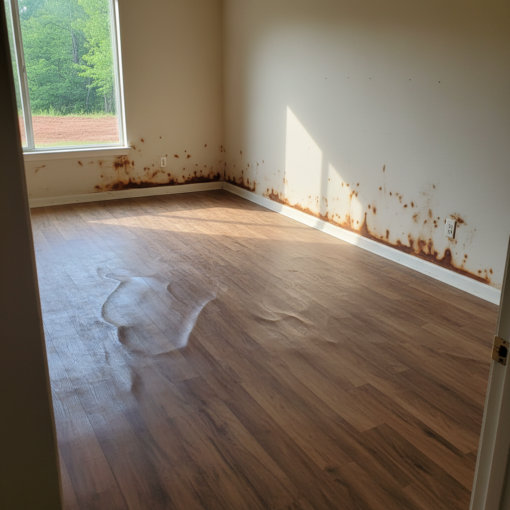 Water damage-related cleanup & repair