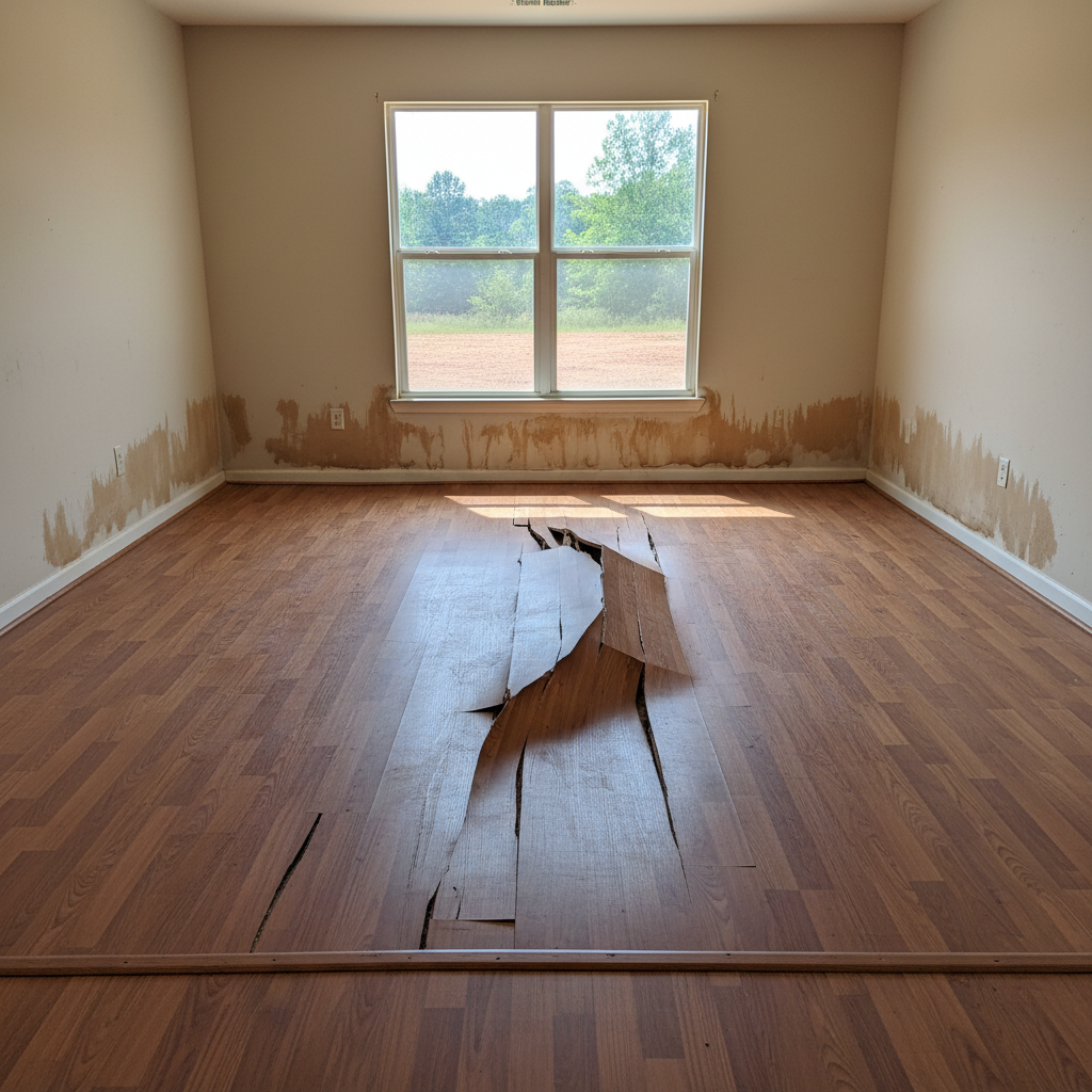 Water damage-related mold removal