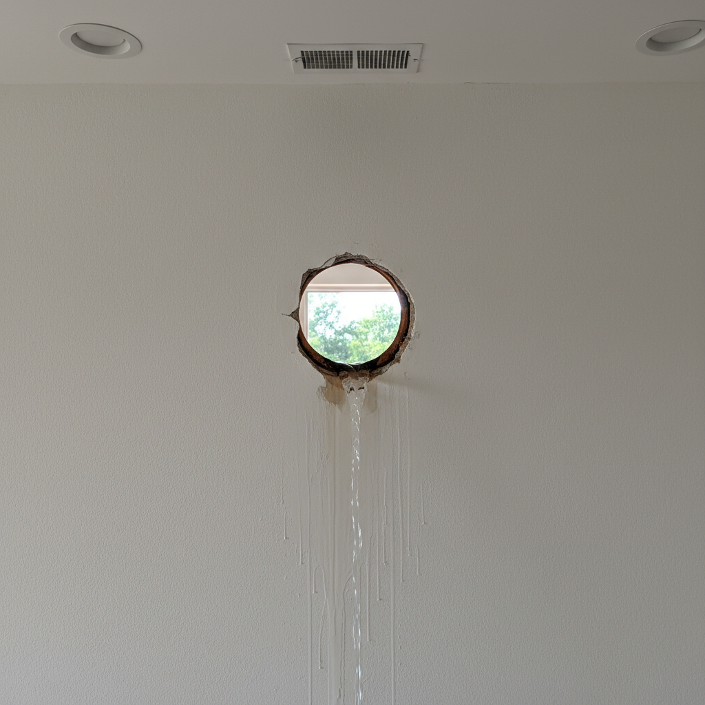 Burst Pipe Repair and Cleanup