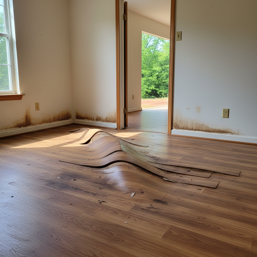 Hardwood Floor Water Damage Restoration