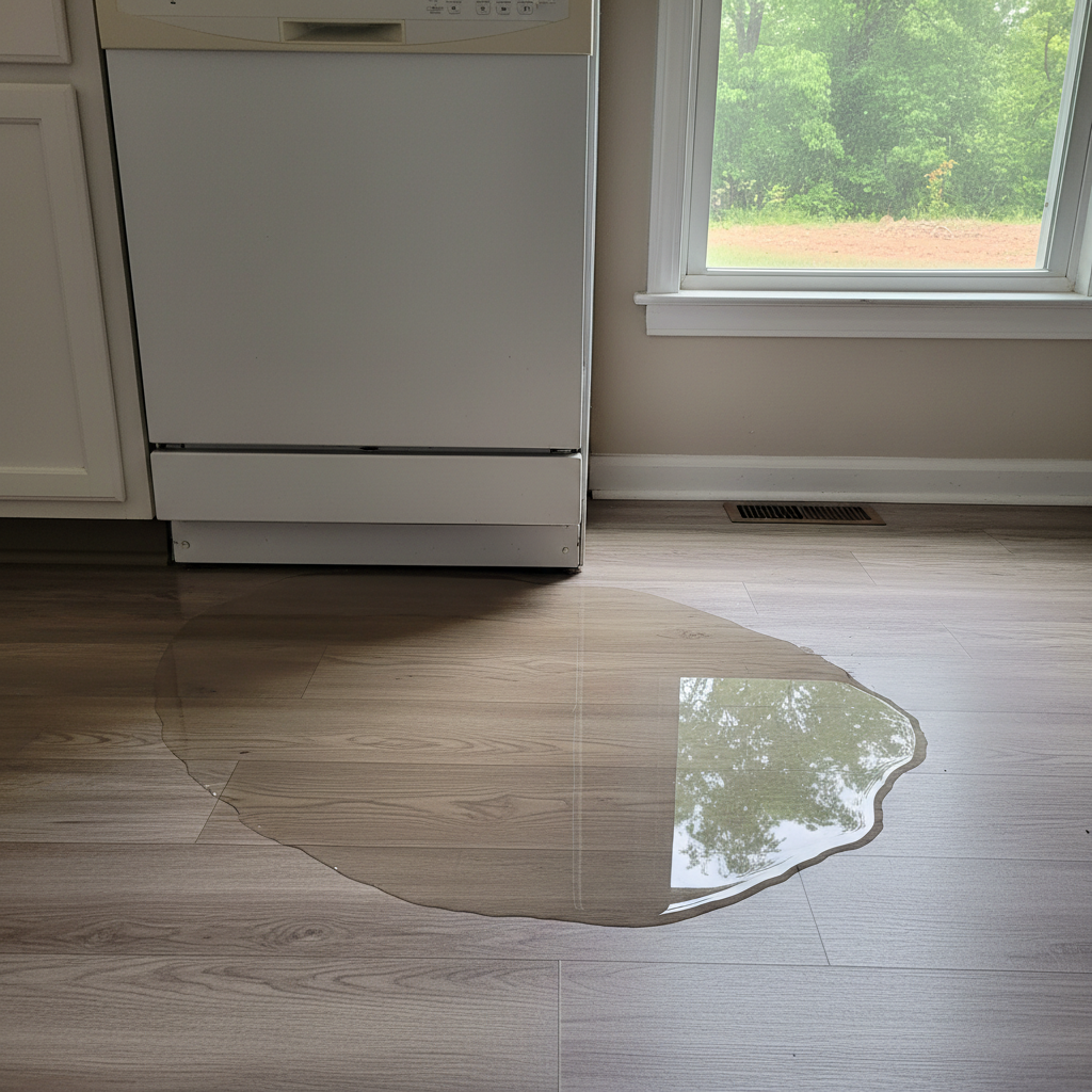 Appliance Leak Cleanup