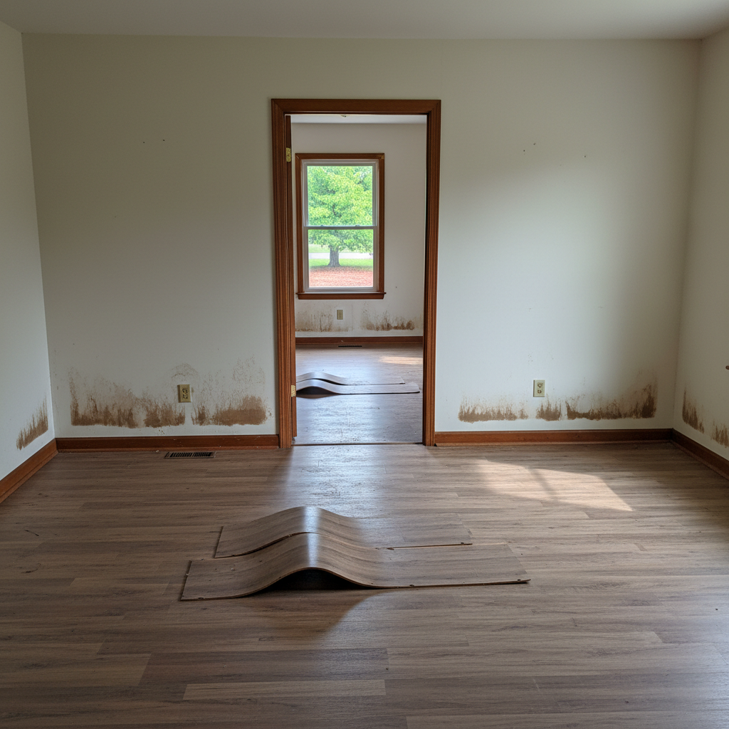 Hardwood Floor Water Damage Restoration