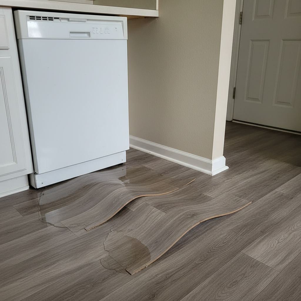 Appliance Leak Cleanup
