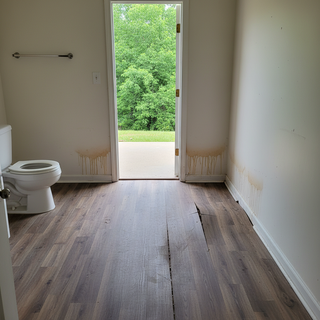 Water damage-related mold removal