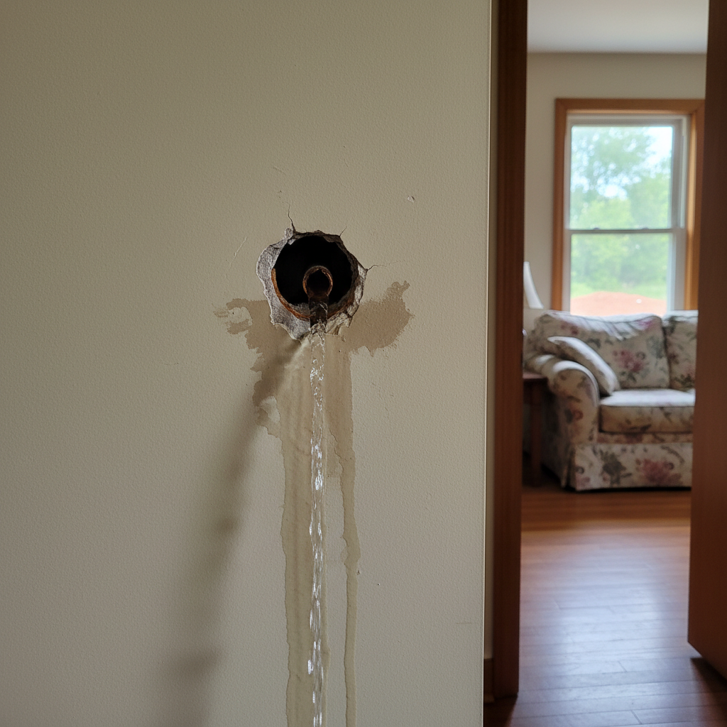 Burst Pipe Repair and Cleanup