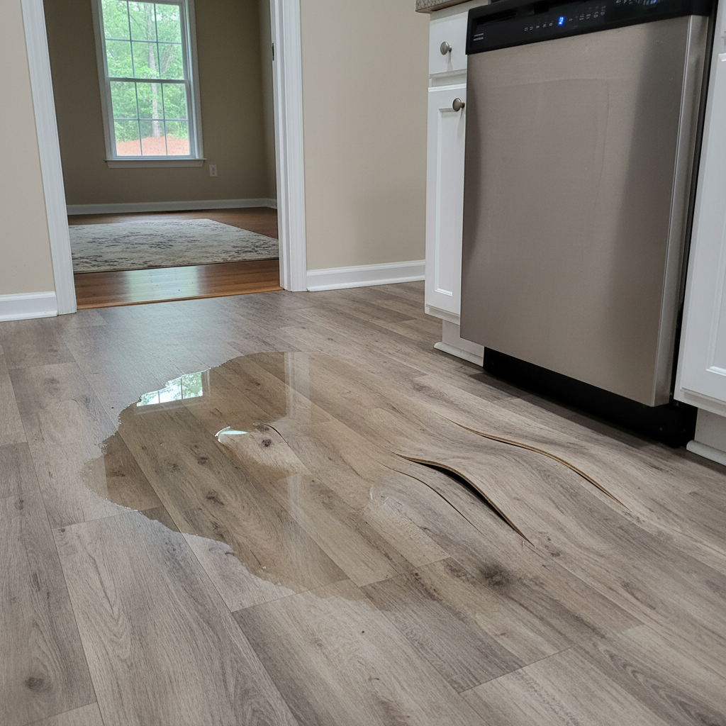 Appliance Leak Cleanup