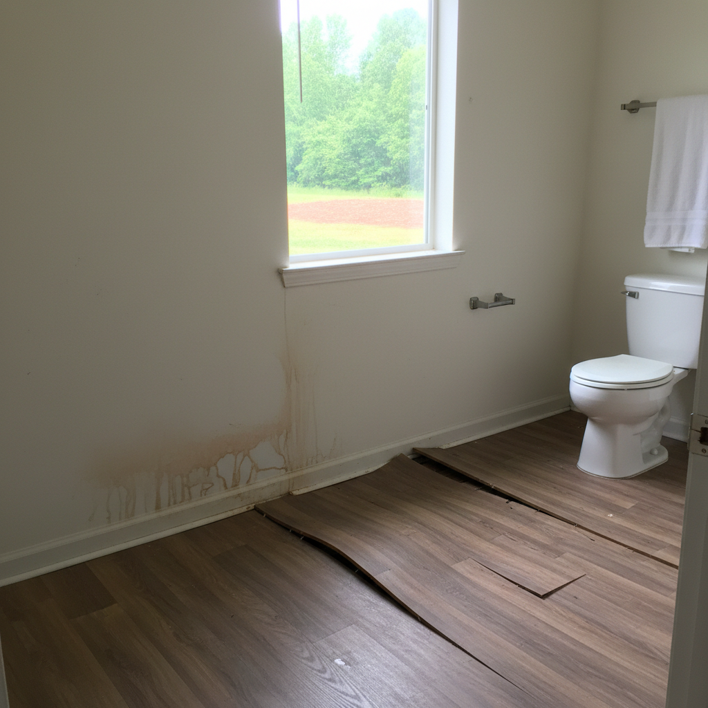 Hardwood Floor Water Damage Restoration