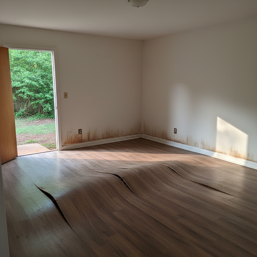 Roof Leak Water Damage Repair