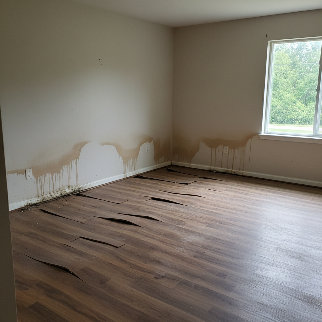 Roof Leak Water Damage Repair in Marietta