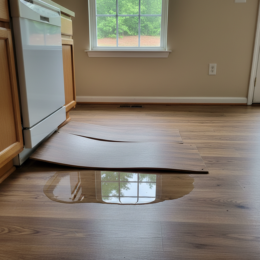 Appliance Leak Cleanup