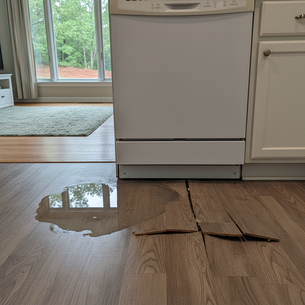 Appliance Leak Cleanup